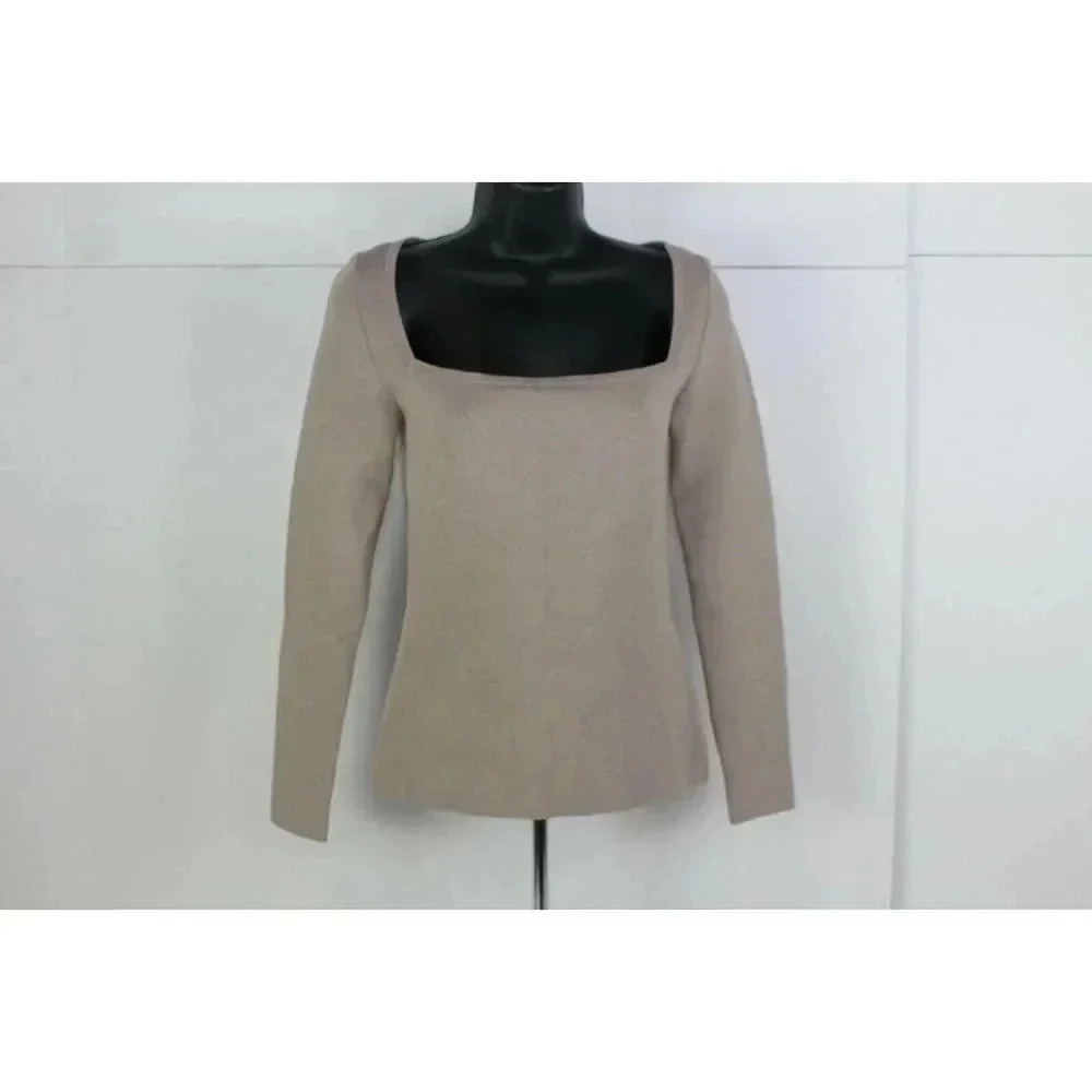 NWT ladies tan COS top size XS